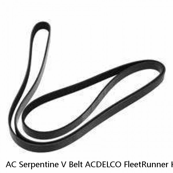 AC Serpentine V Belt ACDELCO FleetRunner Heavy Duty Micro-V Belt 