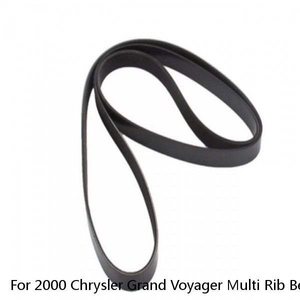 For 2000 Chrysler Grand Voyager Multi Rib Belt AC Delco 51382YP