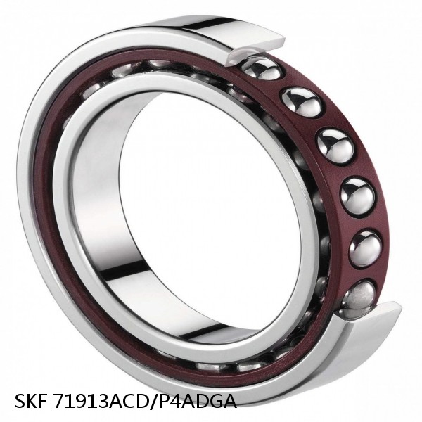 71913ACD/P4ADGA SKF Super Precision,Super Precision Bearings,Super Precision Angular Contact,71900 Series,25 Degree Contact Angle