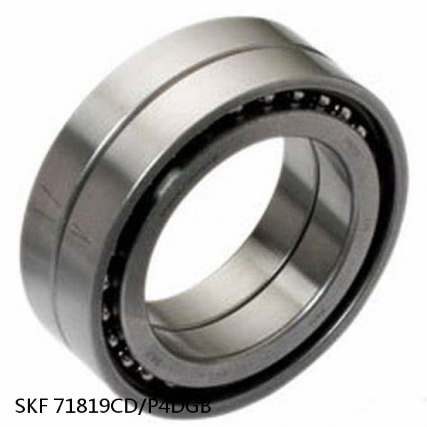 71819CD/P4DGB SKF Super Precision,Super Precision Bearings,Super Precision Angular Contact,71800 Series,15 Degree Contact Angle