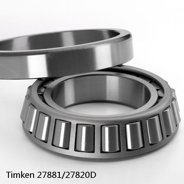 27881/27820D Timken Tapered Roller Bearings